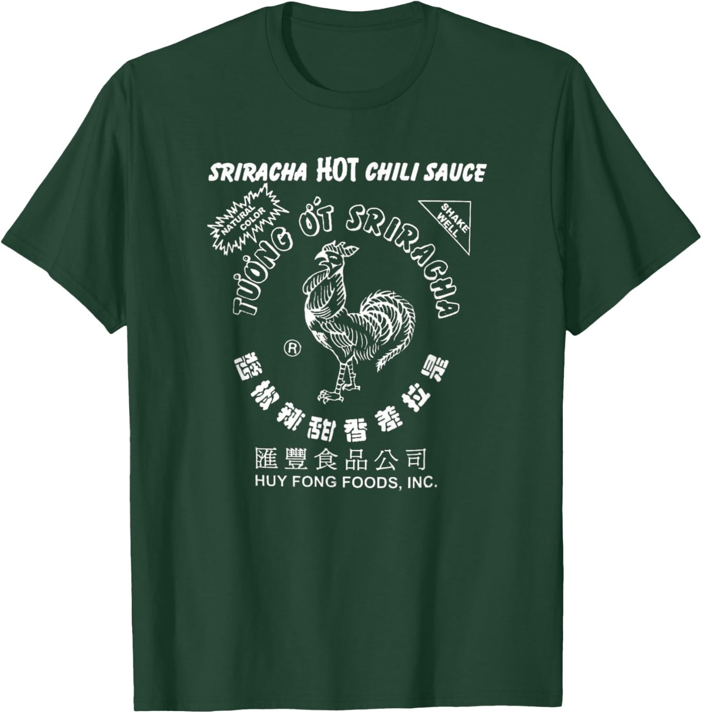 Funny Sriracha Hot Chili Sauce Gift T-Shirt - T-Shirt | Forest