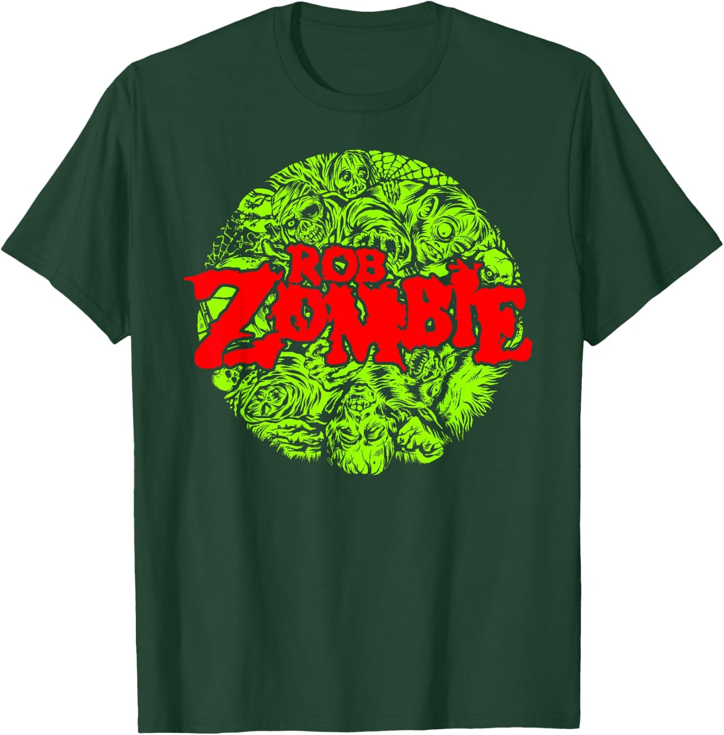 Rob Zombie – Monster Circle T-Shirt - T-Shirt | Forest