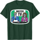 Gym Box Apparel Women's Black Modern TV Themed Birthday T-Shirt - T-Shirt | Forest
