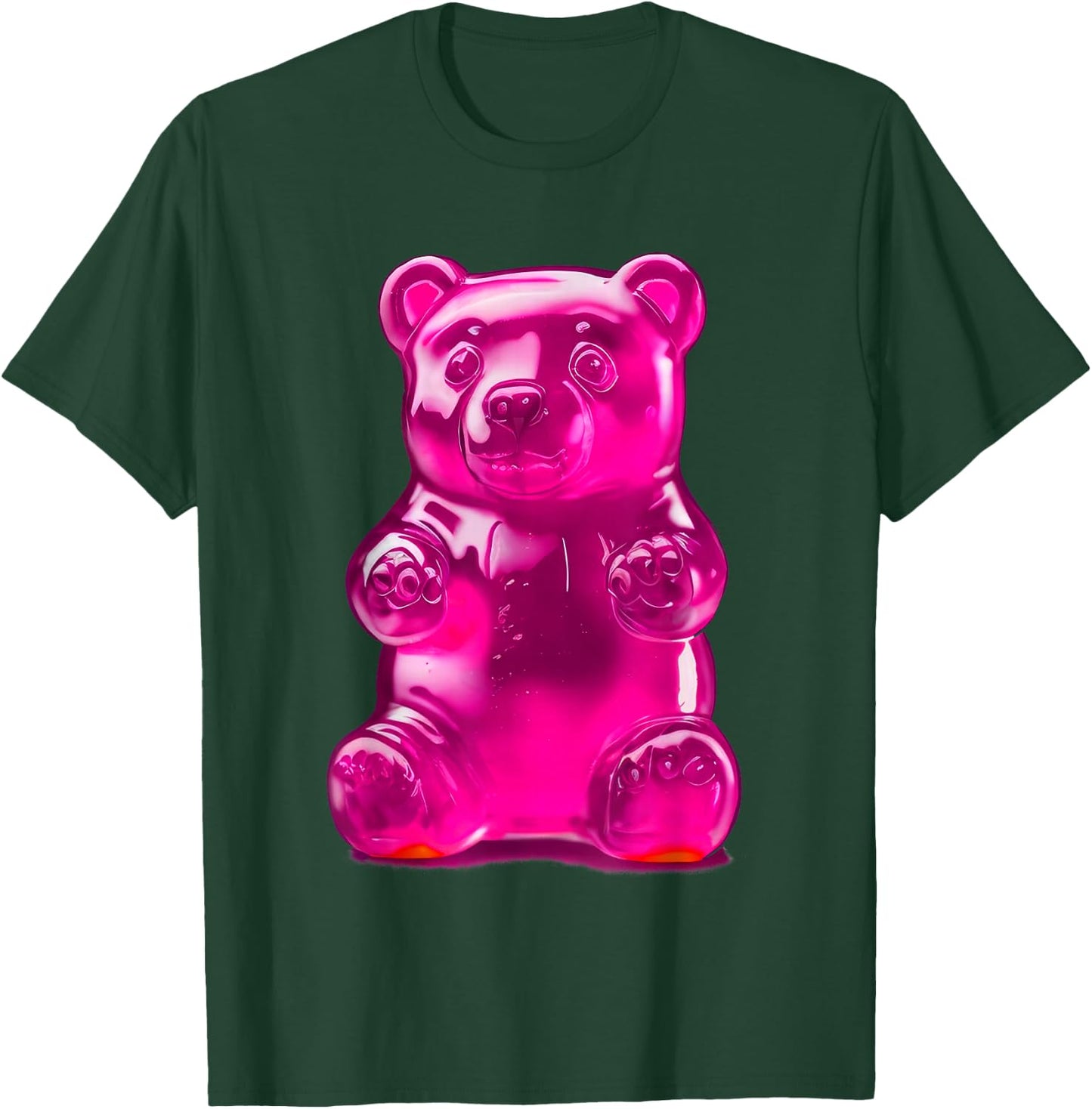 Pink Gummy Bear T-Shirt - T-Shirt | Forest