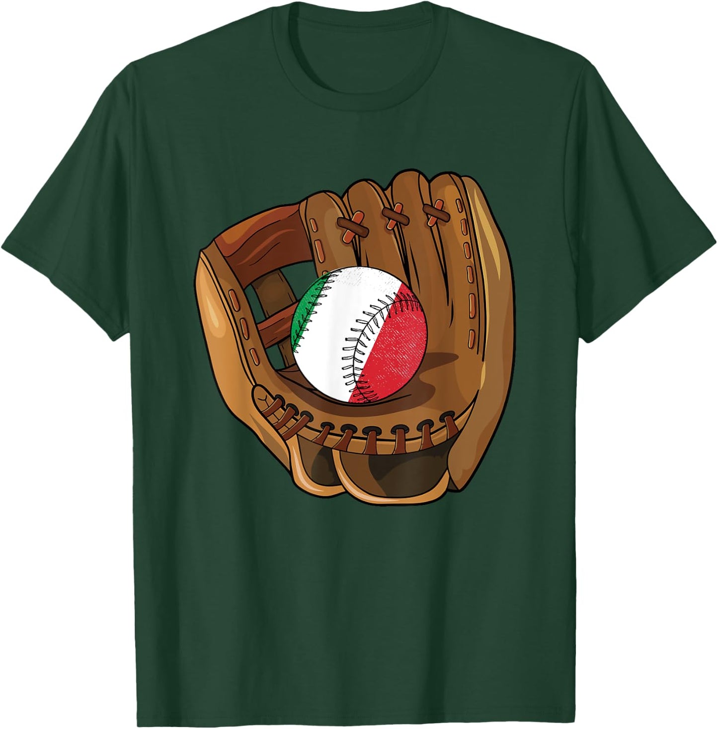 Italian Baseball Sport Italy Baseball T-Shirt - T-Shirt | Forest