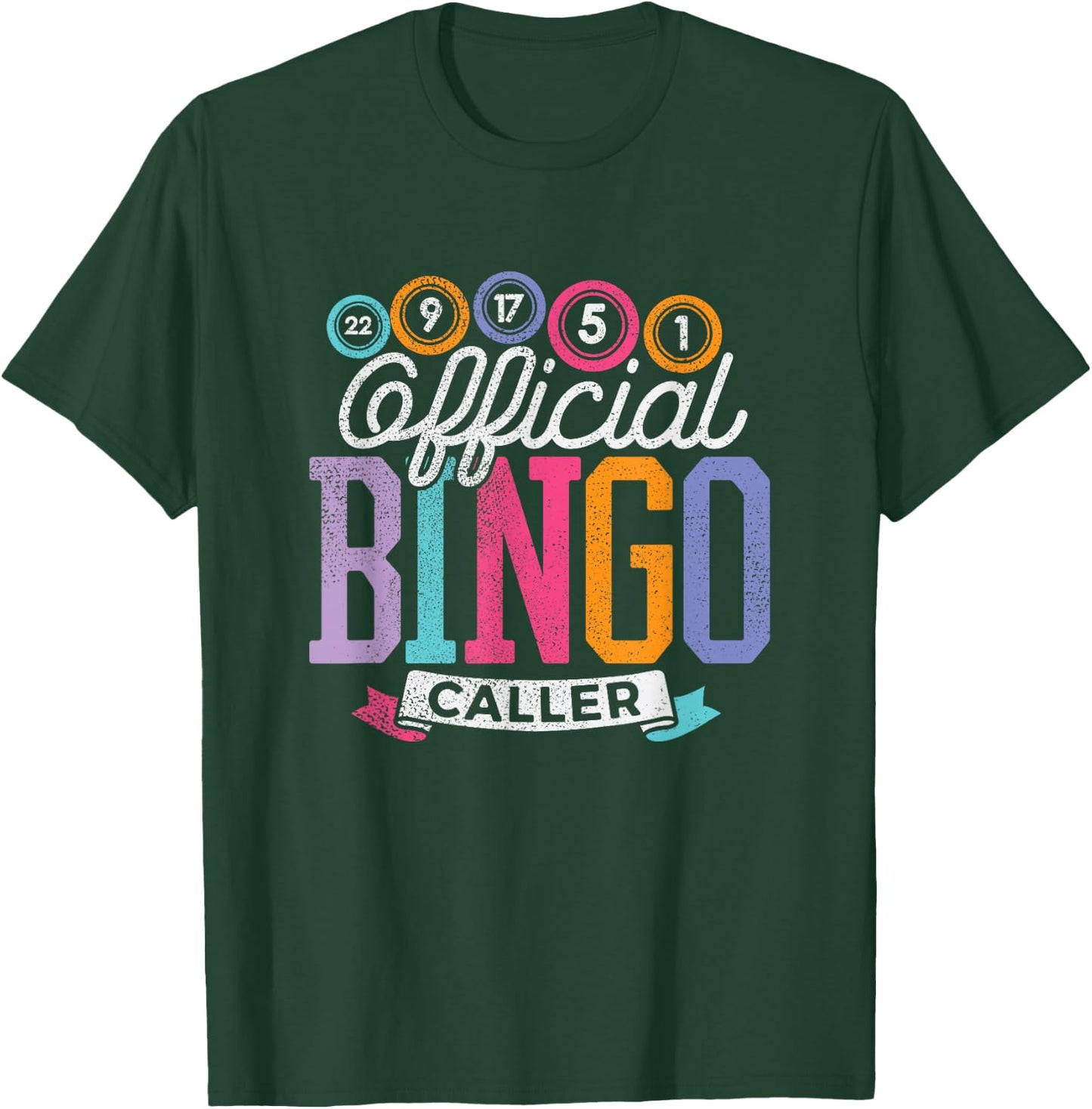 Bingo Lover Player Shirt Funny Bingo Game Men Women T-Shirt - T-Shirt | Forest