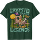 Funny Bigfoot Nessie Unicorn Alien - UFO - Cryptid Legends T-Shirt - T-Shirt | Forest