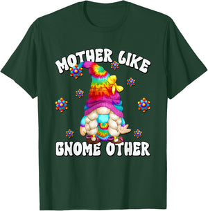 Tie Dye Hippie Grandma Gnome Graphic Hippie Mom T-Shirt - T-Shirt | Forest