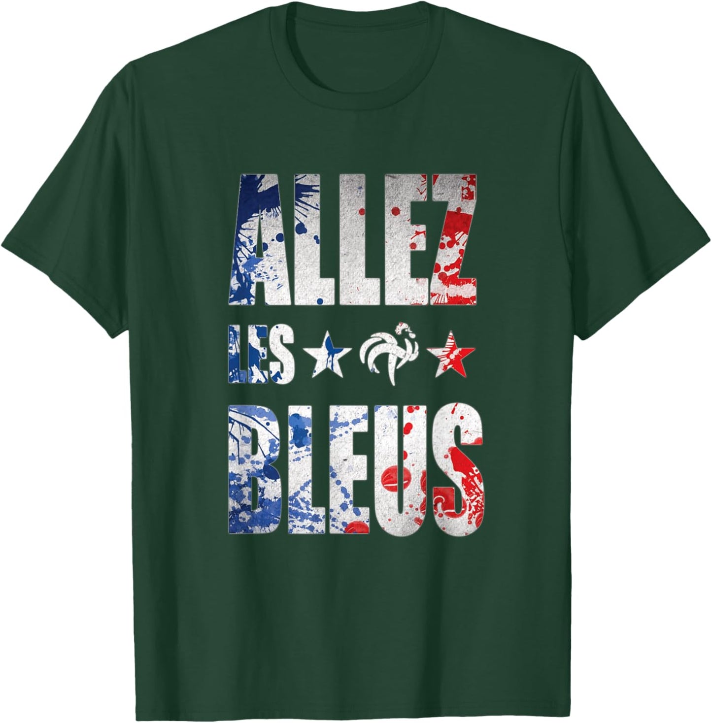 Go the Blue, For the fans of the French team T-Shirt - T-Shirt | Forest