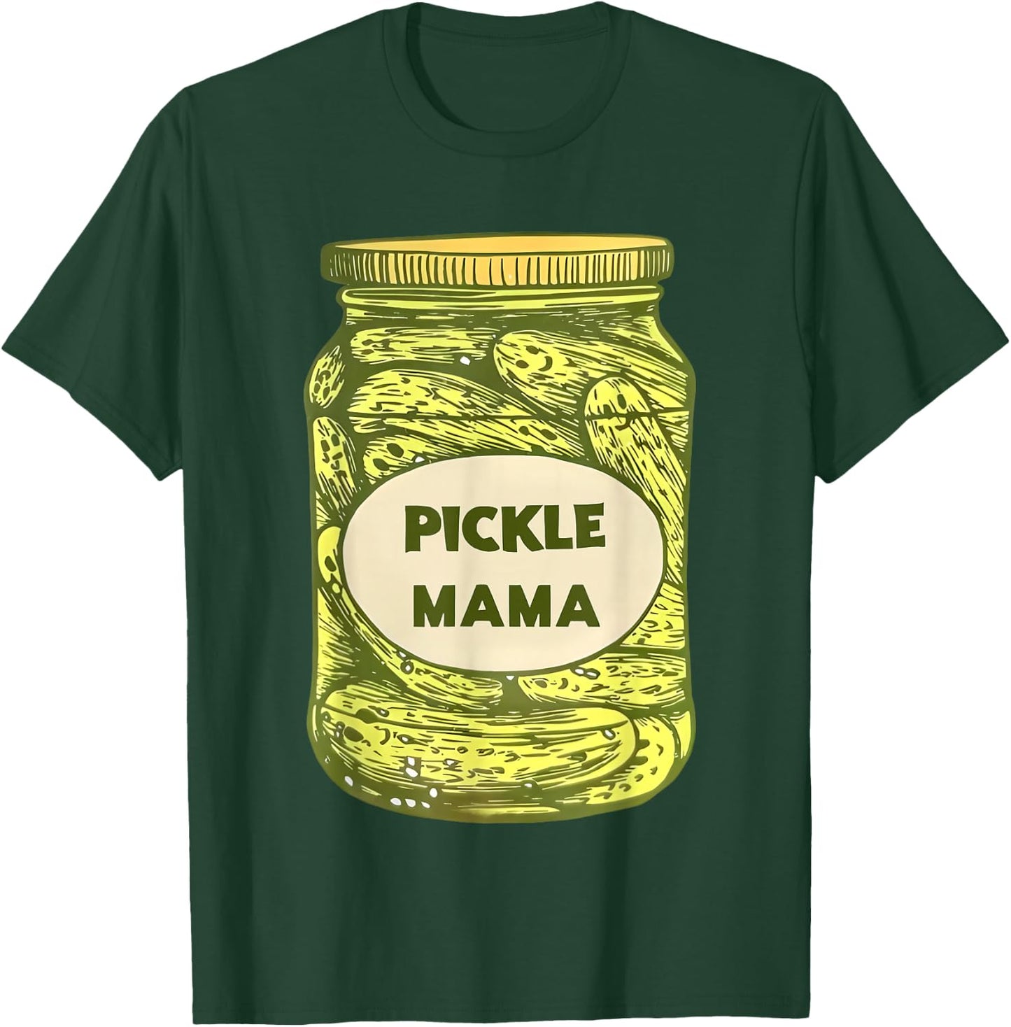 Pickle Mama T-Shirt - T-Shirt | Forest