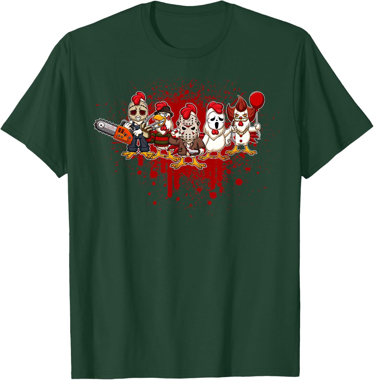 My Little Horror Crew - Halloween Chicken T-Shirt - T-Shirt | Forest