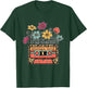 Funny Vintage Soul Leopard Cassette Tape Flowers Wildflower T-Shirt - T-Shirt | Forest