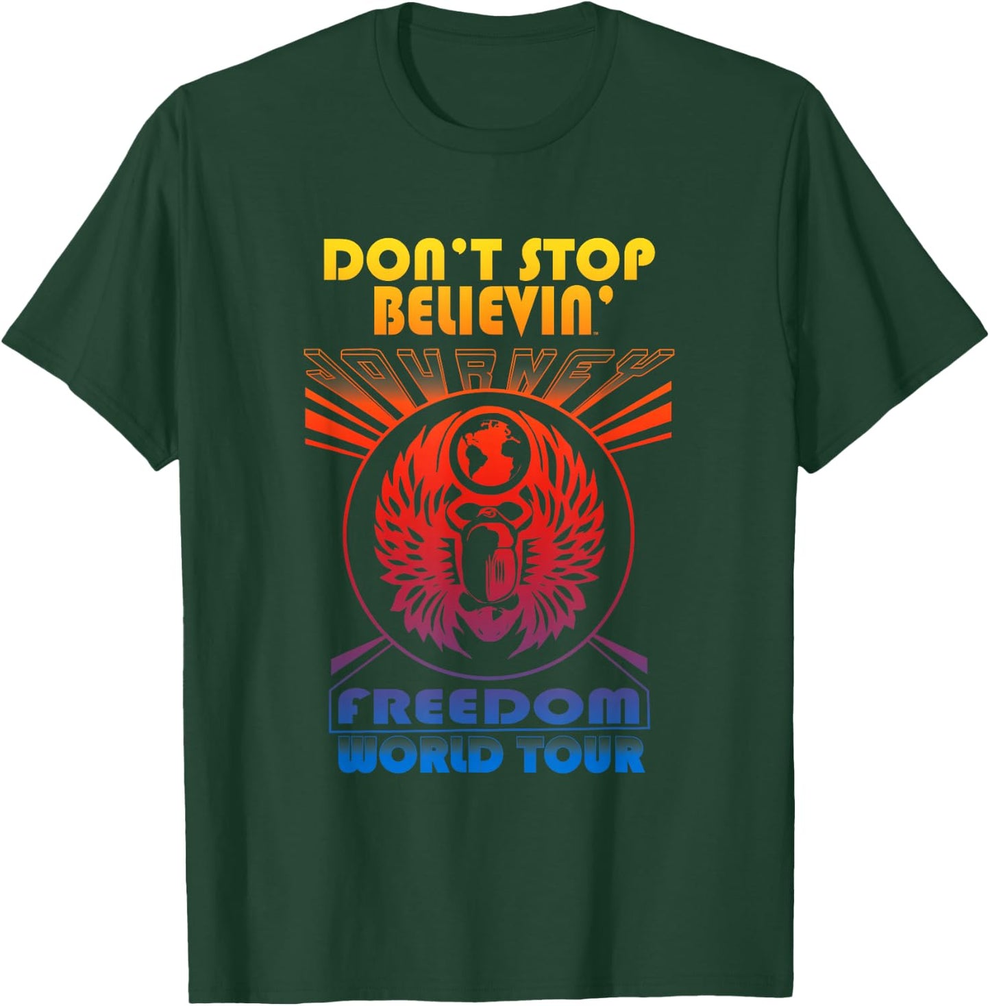 Journey Official Don't Stop Believin' T-Shirt - T-Shirt | Forest