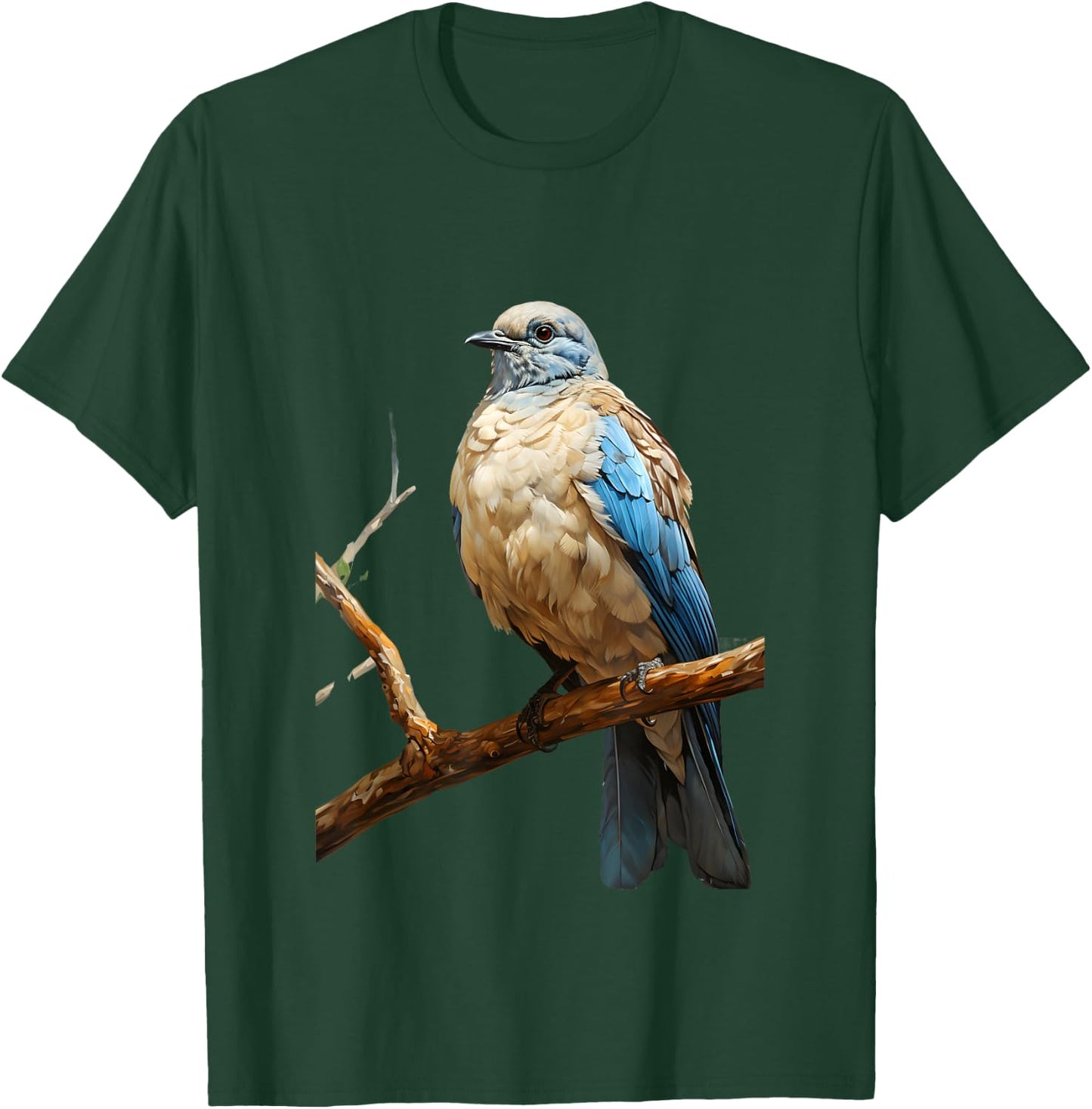 Gift Turtle Dove Nature Volatile Trees T-Shirt - T-Shirt | Forest