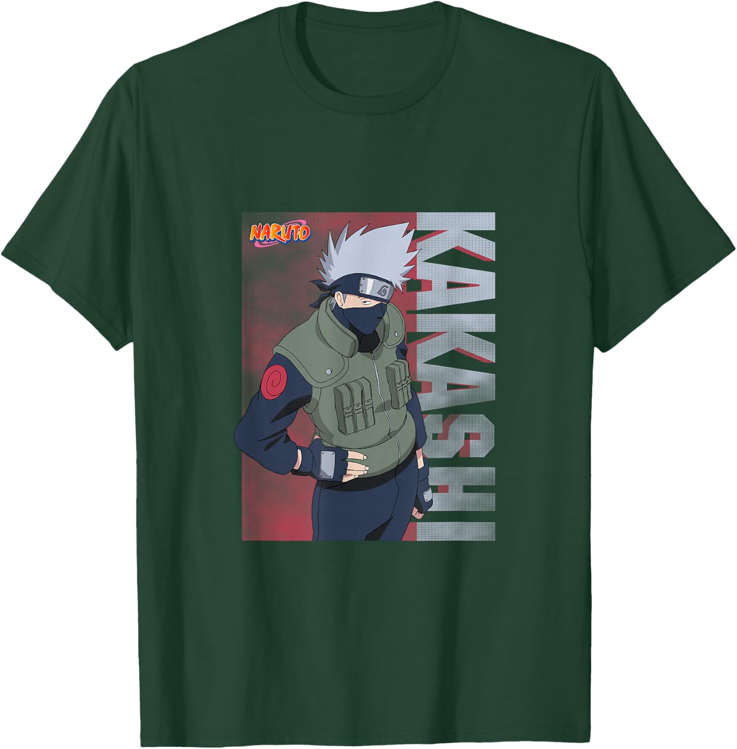 Naruto Shippuden Classic Kakashi T-Shirt - T-Shirt | Forest