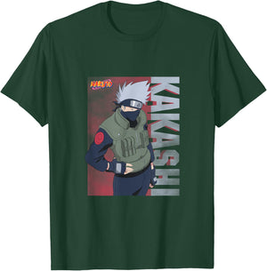 Naruto Shippuden Classic Kakashi T-Shirt - T-Shirt | Forest