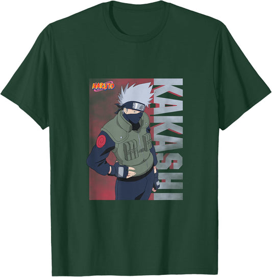 Naruto Shippuden Classic Kakashi T-Shirt - T-Shirt | Forest