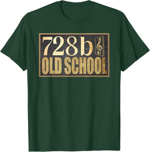 728b Old School Music Song Church Christ T-Shirt - T-Shirt | Forest