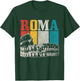 Rom Italy Roma Italia Colosseum Vintage Italian T-Shirt - T-Shirt | Forest