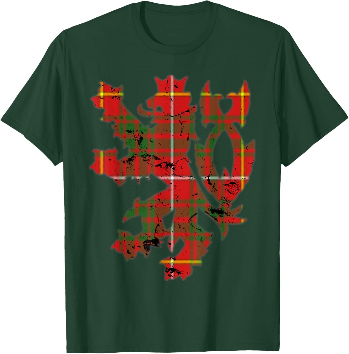 Clan Bruce Tartan Scottish Family Name Scotland Pride T-Shirt - T-Shirt | Forest