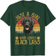 Just A Girl Who Loves Black Labs Shirt Labrador Retriever T-Shirt - T-Shirt | Forest