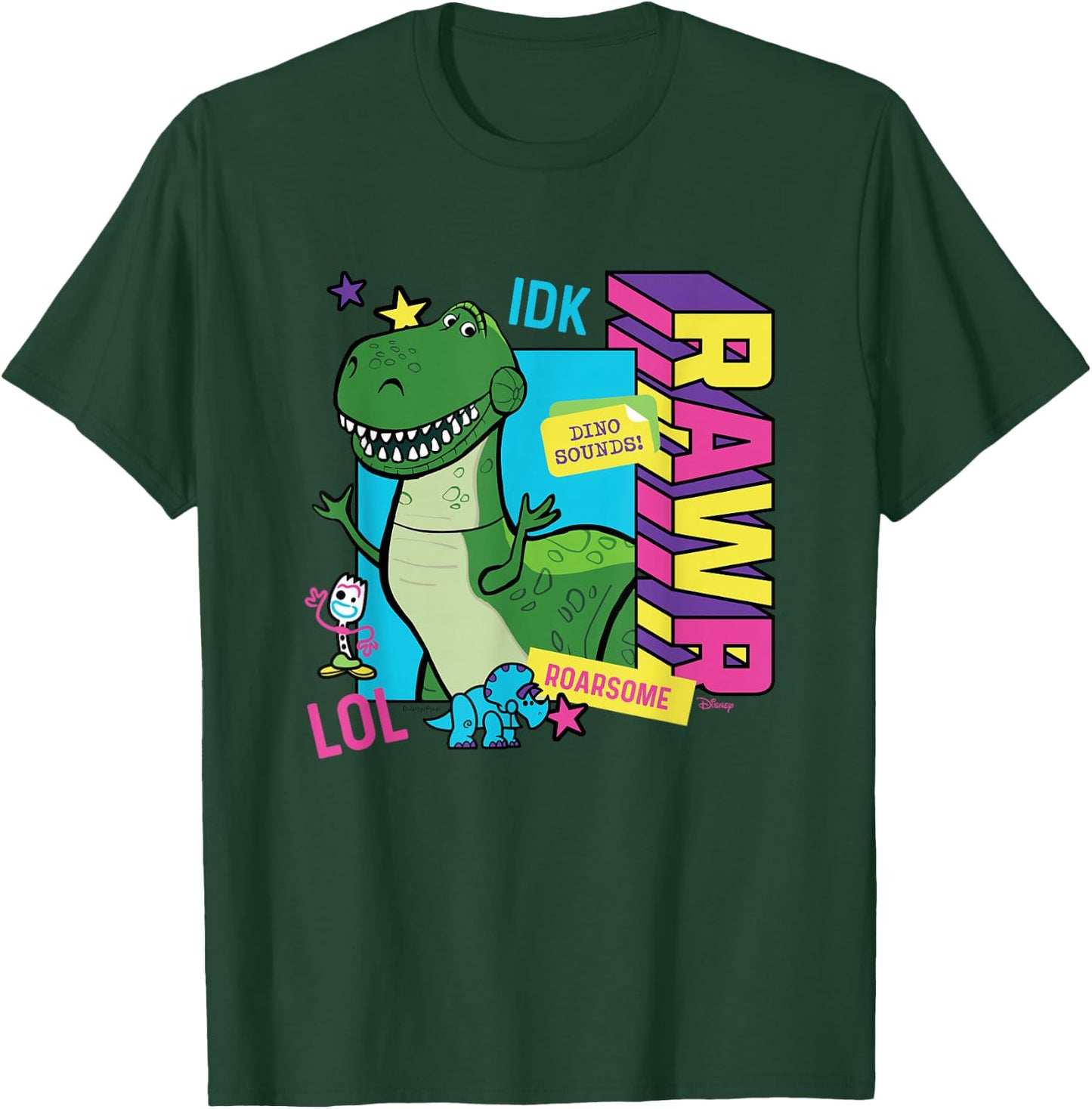 Toy Story - Rex Graphic T-Shirt - T-Shirt | Forest