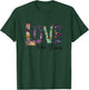 Vintage Flower Love Like Jesus Christian T-Shirt - T-Shirt | Forest