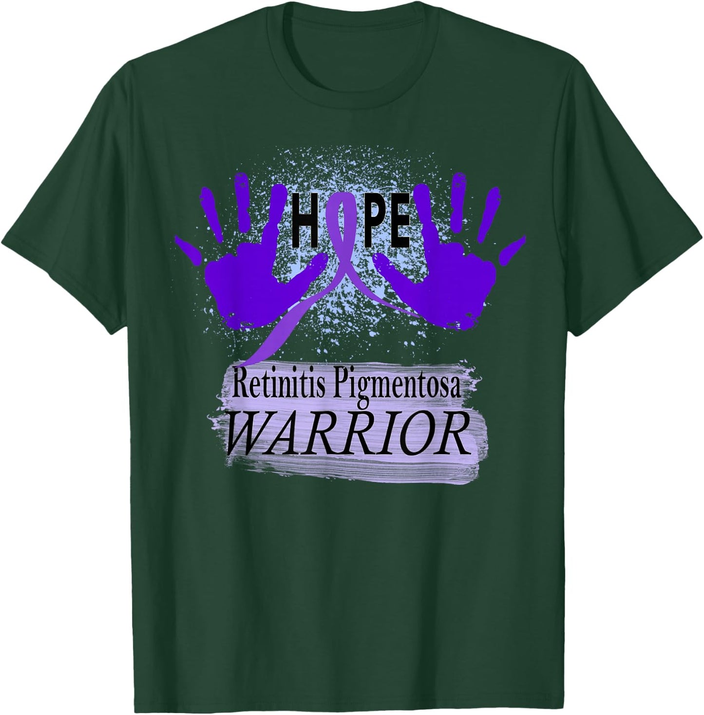 Retinitis Pigmentosa Awareness T-Shirt - T-Shirt | Forest