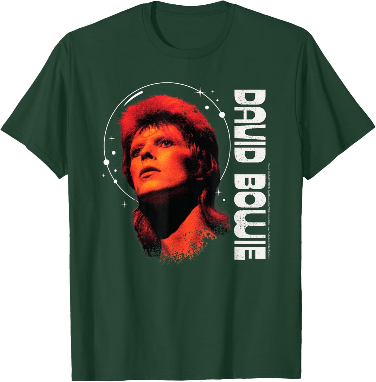 David Bowie- Bowie Constellation T-Shirt - T-Shirt | Forest
