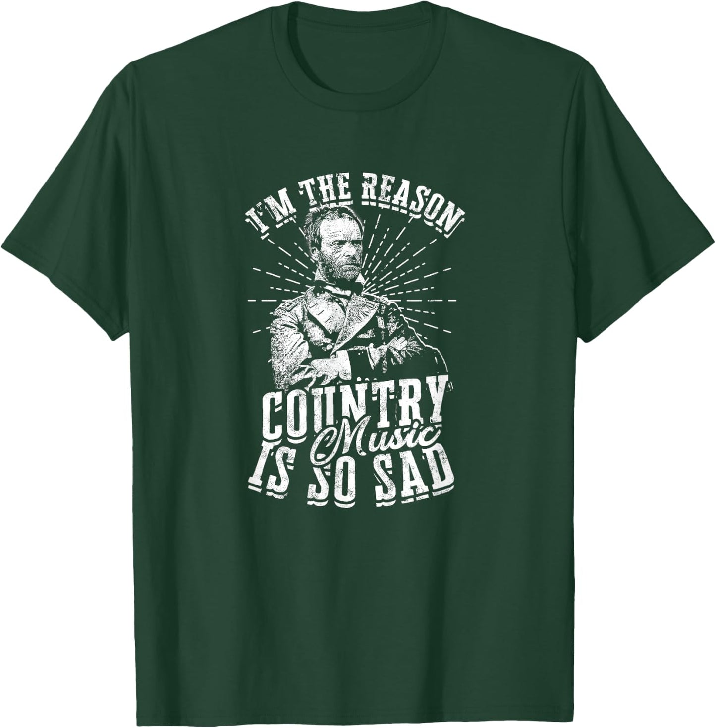 I'm the reason country music is so sad - classical music T-Shirt - T-Shirt | Forest