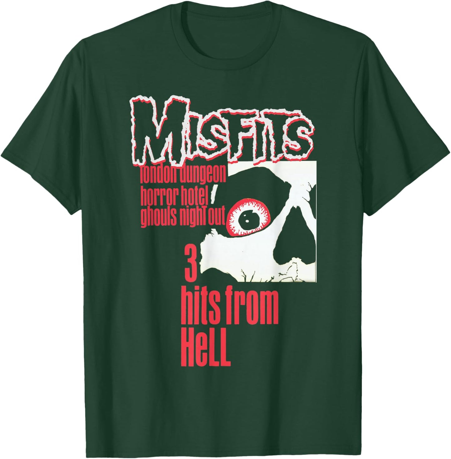 Misfits – 3 Hits from Hell T-Shirt - T-Shirt | Forest