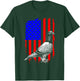 Cool Pigeon Design Men Women Patriotic US Flag Pigeon Lovers T-Shirt - T-Shirt | Forest
