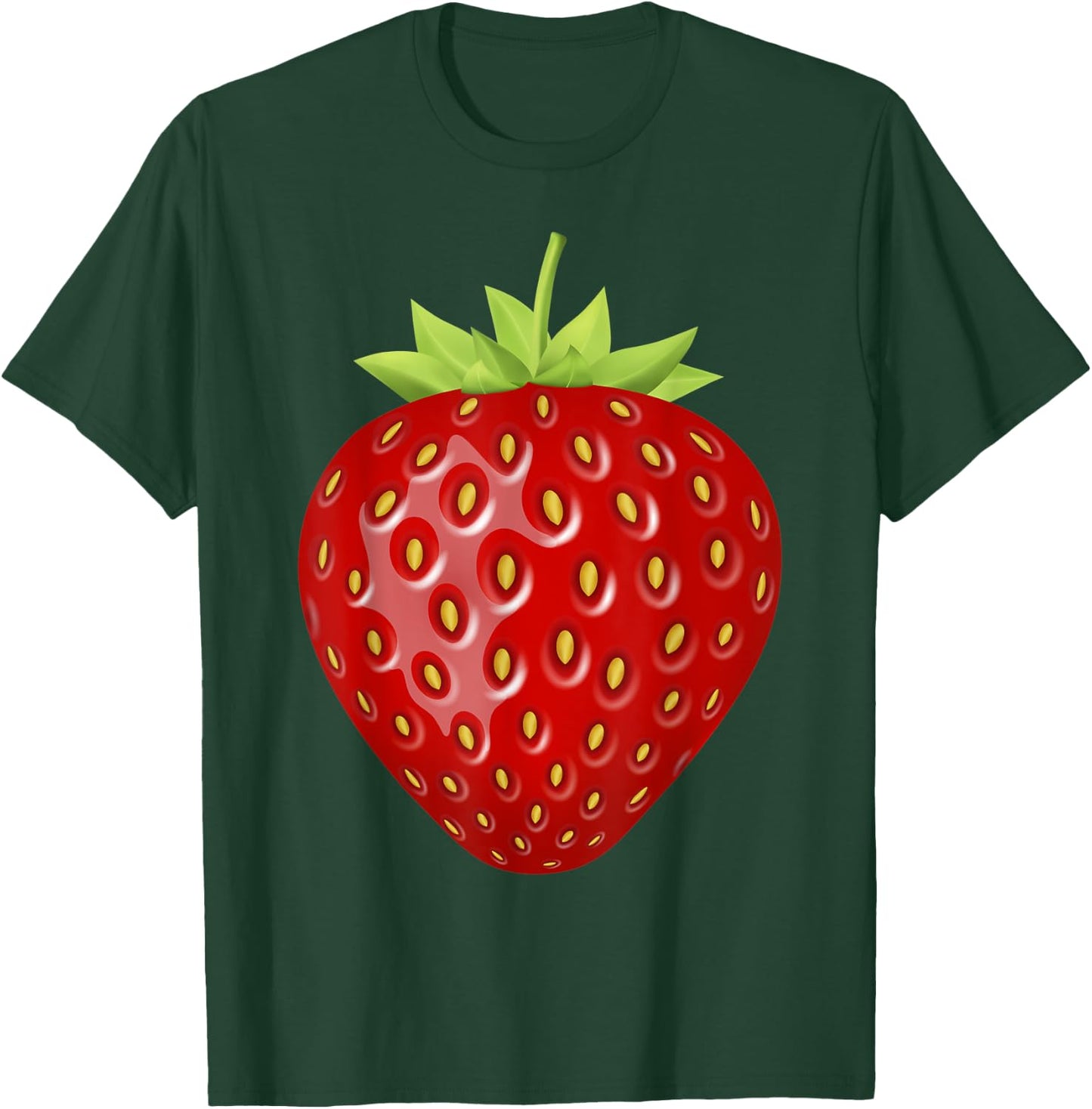 Funny Strawberry Halloween Costume Strawberry Cute T-Shirt - T-Shirt | Forest