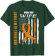 Her Fight Is My Fight Wife Leukemia Awareness USA Flag Gifts T-Shirt - T-Shirt | Forest