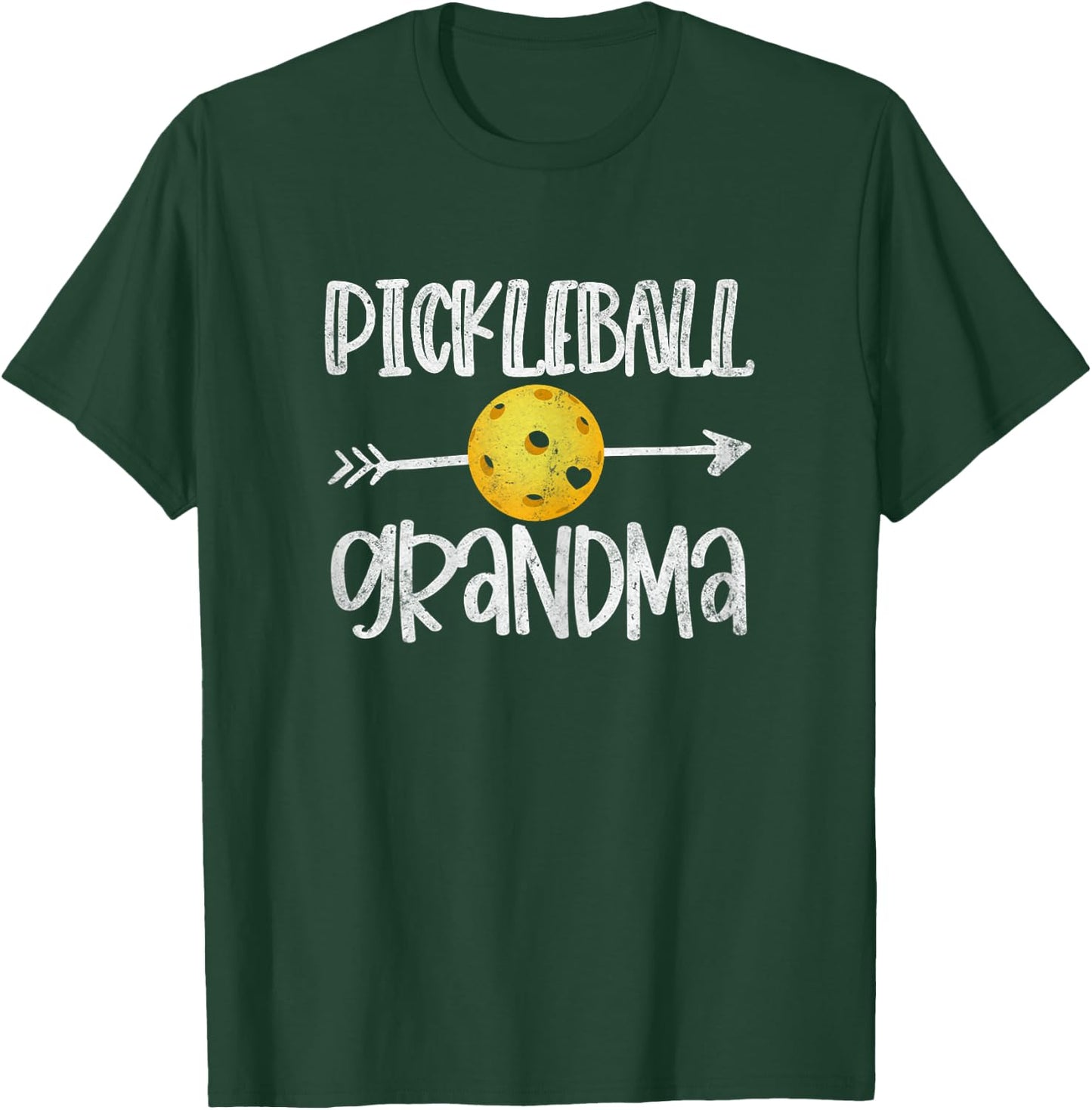 Funny Pickleball Grandma Pickleball Player Gift T-Shirt - T-Shirt | Forest