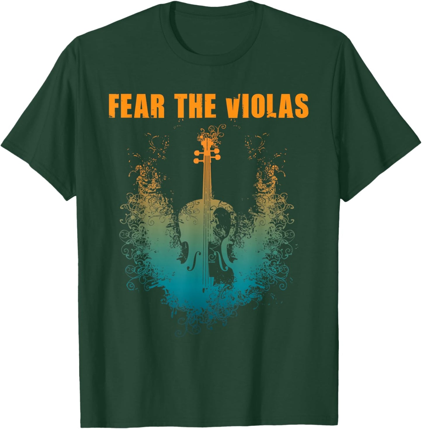 Fear The Violas - Viola Player Jazz Music Orchestra T-Shirt - T-Shirt | Forest