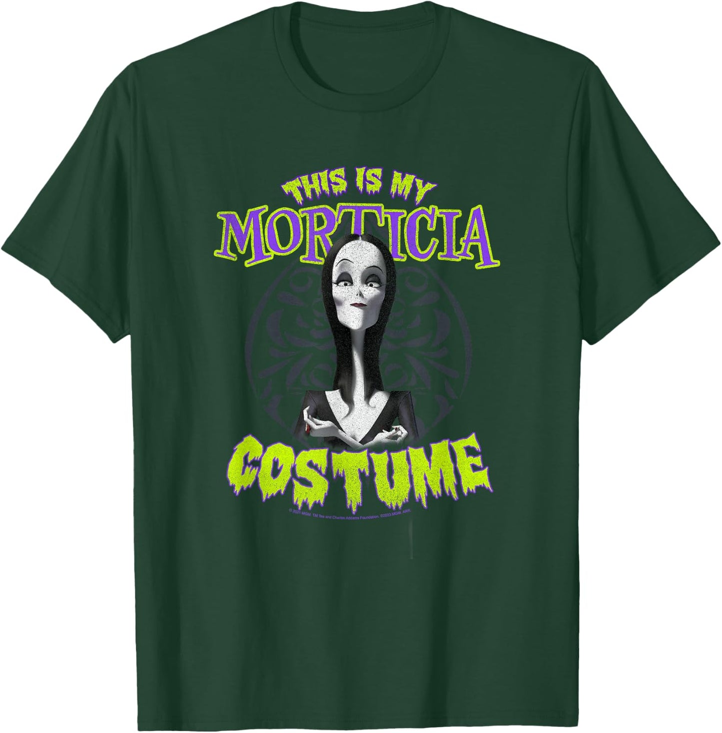 The Addams Family 2 Halloween This is My Morticia Costume T-Shirt - T-Shirt | Forest