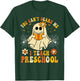 You Can't Scare Me I Teach Preschool Teacher Halloween Ghost T-Shirt - T-Shirt | Forest