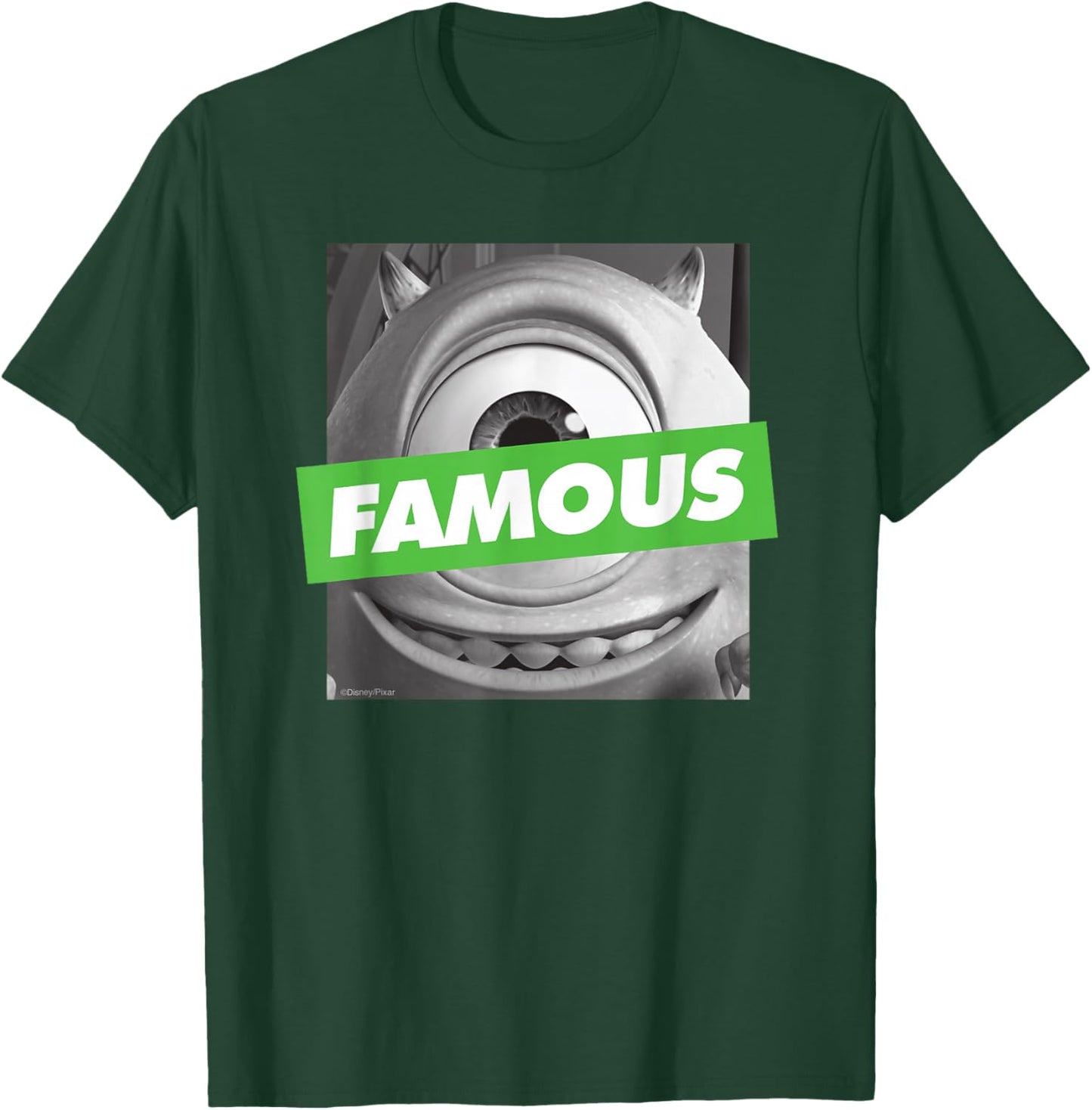 Disney and Pixar's Monsters, Inc. Mike Wazowski Famous T-Shirt - T-Shirt | Forest