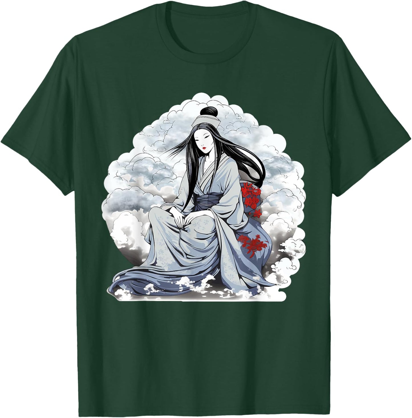 Yokai Yuki Onna T-Shirt - T-Shirt | Forest