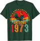 52nd Birthday Chicken Awesome Since 1973 Farmer 52 Years Old T-Shirt - T-Shirt | Forest