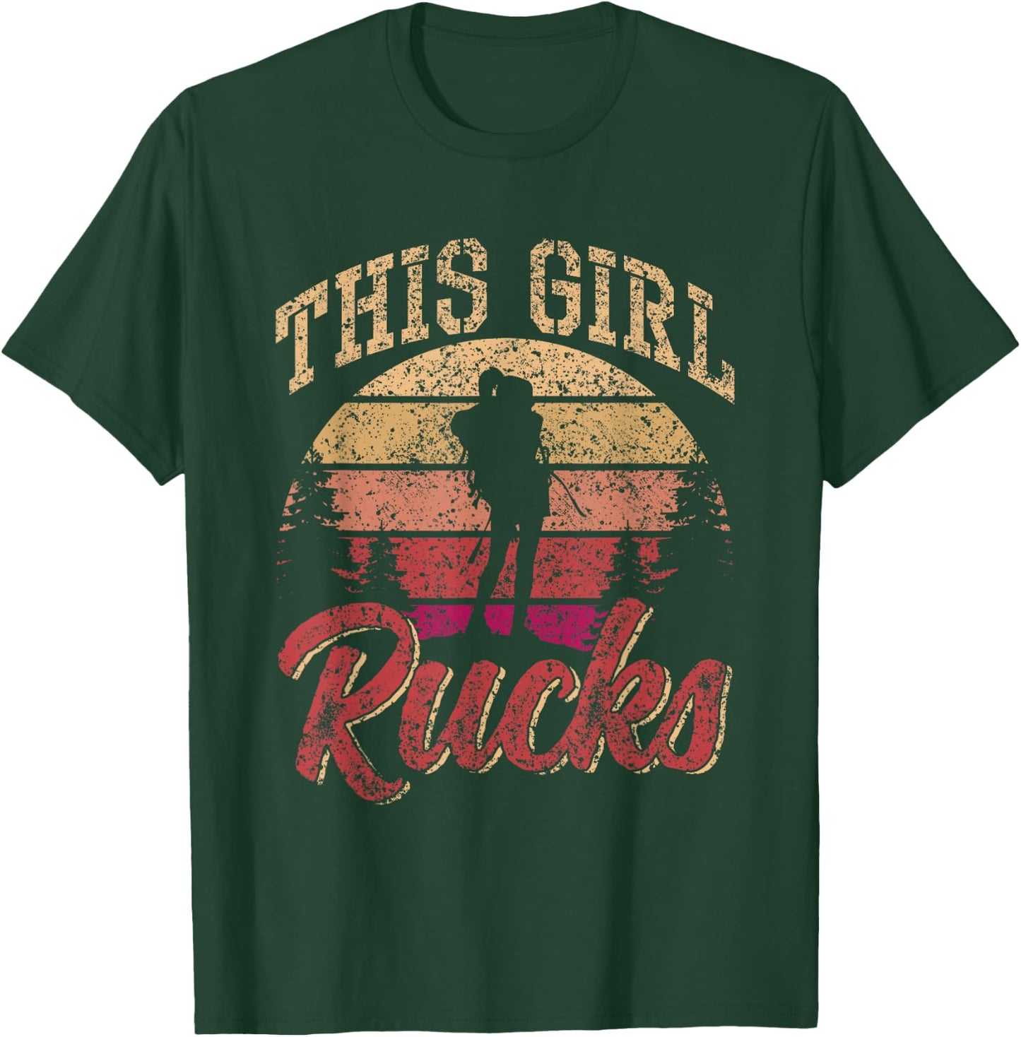 This Girl Backpack Backpack Workout Backpacks T-Shirt - T-Shirt | Forest