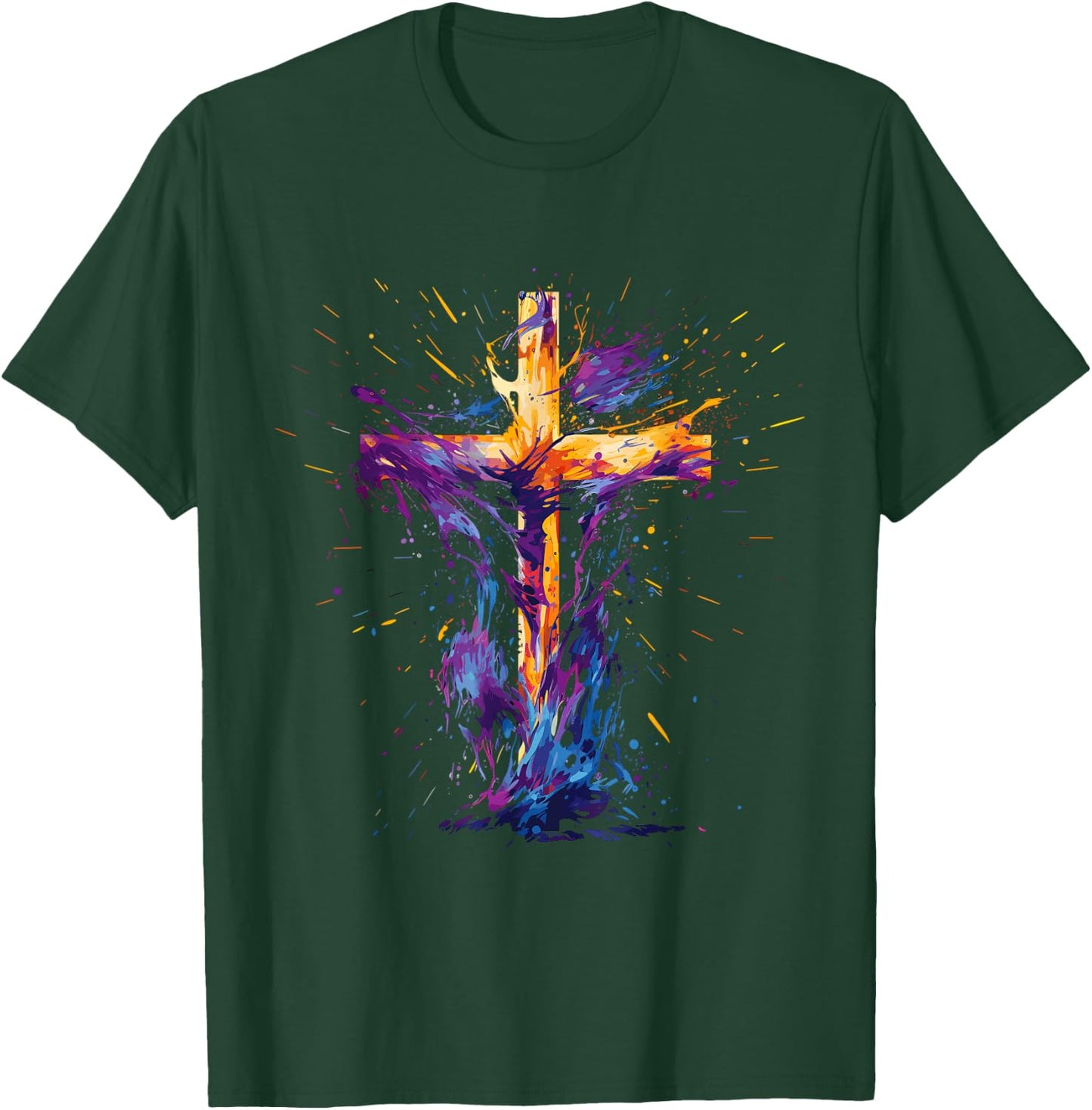 Holy Spirit Christian - Jesus Christ T-Shirt - T-Shirt | Forest