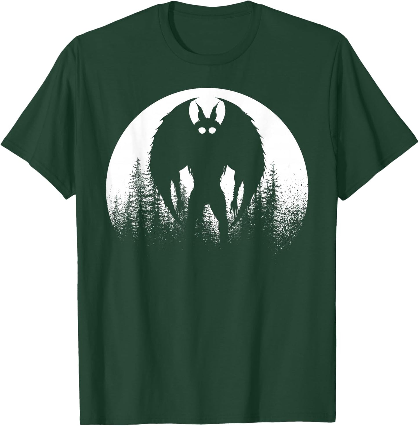 Mothman | Folklore Cryptid Women and Kids | Mothman T-Shirt - T-Shirt | Forest