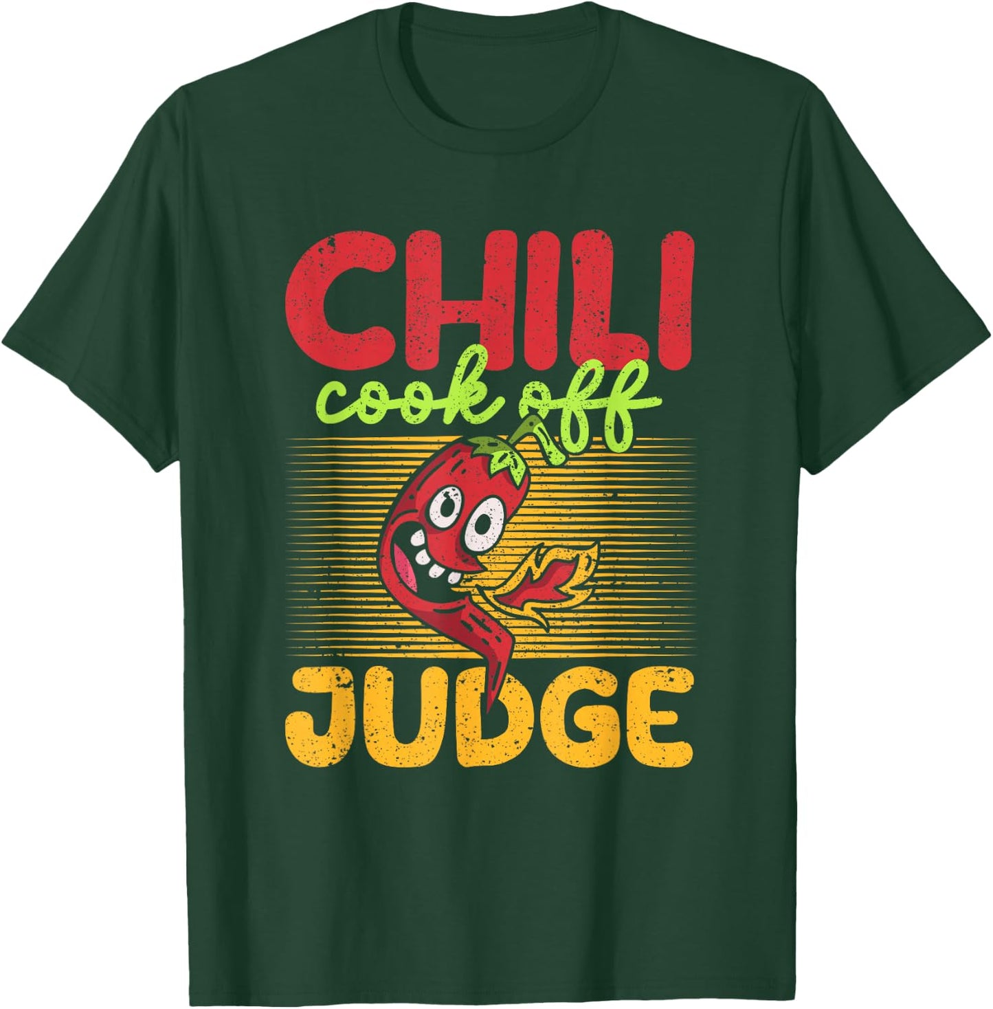 Chili Cook Off Judge Funny Mexican BCC Chili Cooking Chef T-Shirt - T-Shirt | Forest