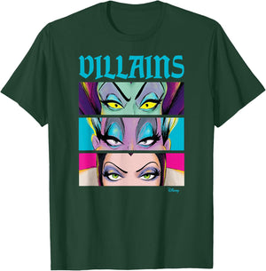 Disney Villain - Villains Stacked T-Shirt - T-Shirt | Forest
