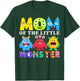 Mom Little Monster Kids 1st Birthday Party Family Monster T-Shirt - T-Shirt | Forest