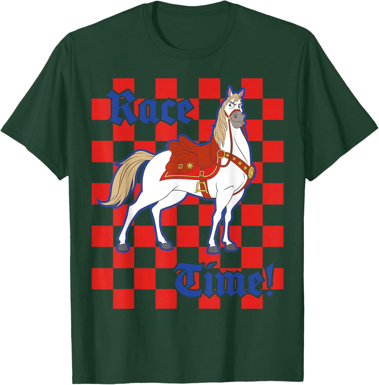 Disney Tangled Maximus Horse Race Time! T-Shirt - T-Shirt | Forest