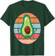 Funny Avocado Yoga Fitness Funny Exercising Gym Meditation T-Shirt - T-Shirt | Forest