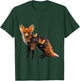 Fox Art Animal Lover Motif Animal Print Fox T-Shirt - T-Shirt | Forest