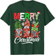 Merry christmas gnomes family pajamas matching women T-Shirt - T-Shirt | Forest
