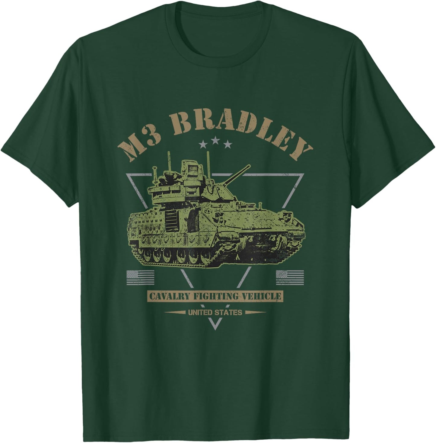 M3 Bradley T-Shirt - T-Shirt | Forest