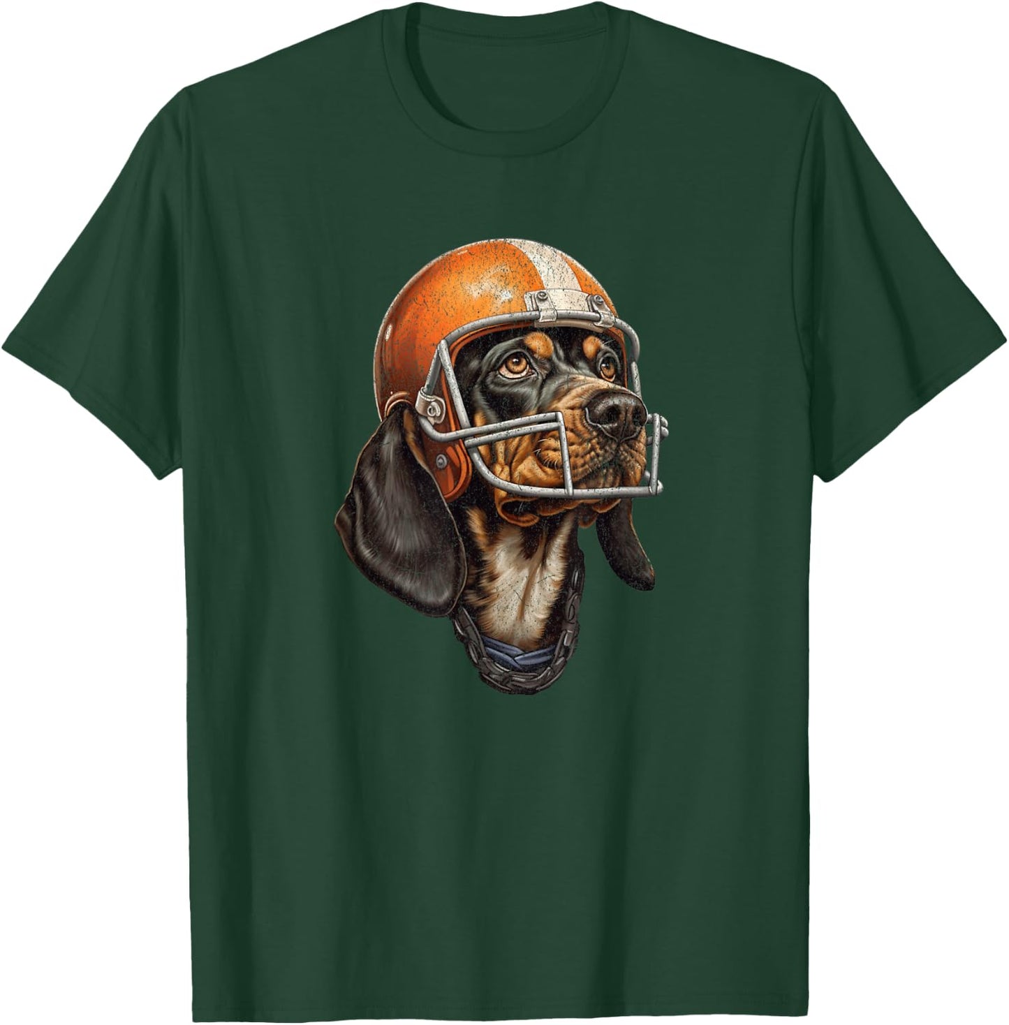 Tennessee Coonhound Dog Sport Lovers | Tennessee Tri Stars Men Women Girls Kids T-Shirt - T-Shirt | Forest