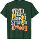 Pump Cover Fitness Funny Gym Don't Be Moody T-Shirt - T-Shirt | Forest
